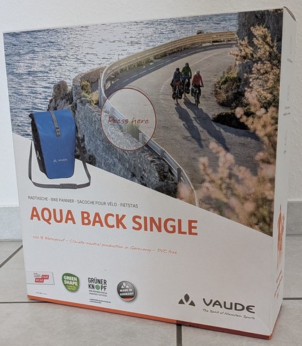 Gepäckträgertasche vaude - gepäckträgertasche,